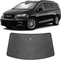 2017-2026 Chrysler Pacifica Ice Crystal Windshield Sunshade - Custom Fit Front Windshield Sun Shade