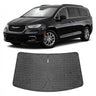 Proadsy Windshield Sun Shade Custom Fit Chrysler Pacifica Minivan 2017-2026 Ice Crystal Black Front Window Sunshade UV and Heat Blocker Foldable Visor Keeps Car Cooler for Summer Parking and Daily Use