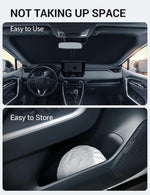 Proadsy for Toyota RAV-4 2019-2024 2025 Windshield Sun Shade 4-Layer Foldable Front Sunshade Protector Sun Visor Blocks UV Rays Keep Car Cooler