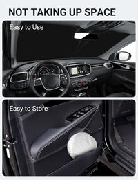 Proadsy 2026 Upgrade Front Windshield Sun Shade Foldable Sunshade Protector Sun Visor Custom Fit 2016-2020 Kia Sorento LX, S, EX, SX, and SX-Prestige SUV Accessories