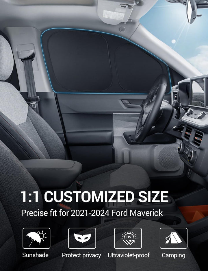 2021-2025 Ford Maverick Windshield Sunshade