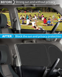 Proadsy 2026 Upgrade Window Sun Shade for 5th Gen 4Runner 2010-2025 Side Rear Window for Baby/Camping UV Rays and Privacy Protect Accessories Set of 7