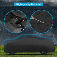 2015-2024 Ford F-150 4door Extended custom-fit car cover - wind strap installed