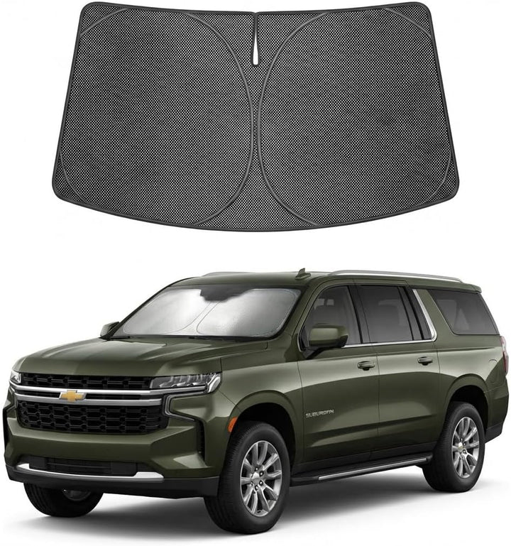 2021-2026 Chevrolet Suburban Ice Crystal Windshield Sunshade