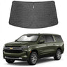 Proadsy Windshield Sun Shade Custom Fit Yukon 2021-2026 Ice Crystal Black Front Window Sunshade UV and Heat Blocker Foldable Visor Keeps Car Cooler for Summer Parking and Daily Use