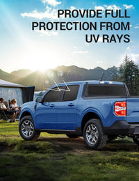 2021-2025 Ford Maverick custom-fit sunshade - folded compact