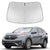 Proadsy 2025 Upgrade Windshield Sun Shade Custom Fit 2017-2022 Honda CRV Sunshade 4-Layer Foldable Front Sunshade Protector Sun Visor Blocks UV Rays Keep Car Cooler Accessories