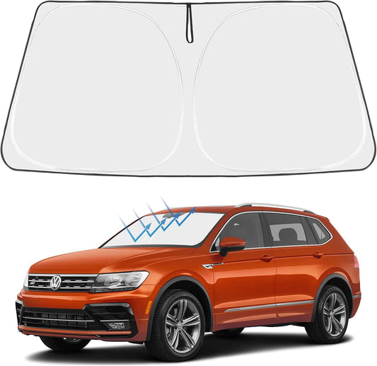 2018-2024 Volkswagen Tiguan Windshield Sunshade - Custom Fit Front Windshield Sun Shade