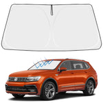 Proadsy Front Windshield Sun Shade Foldable Sunshade Protector Custom Fit 2023 2022 2021 2020 2019 2018 Volkswagen Tiguan Crossover, SUV, Base, Premium, Limited, Touring Accessories 2023 Upgrade