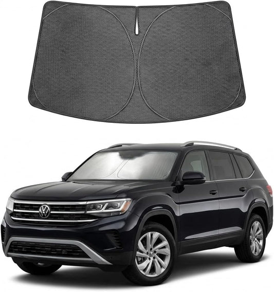 2018-2026 Volkswagen Atlas Ice Crystal Windshield Sunshade - Custom Fit Front Windshield Sun Shade