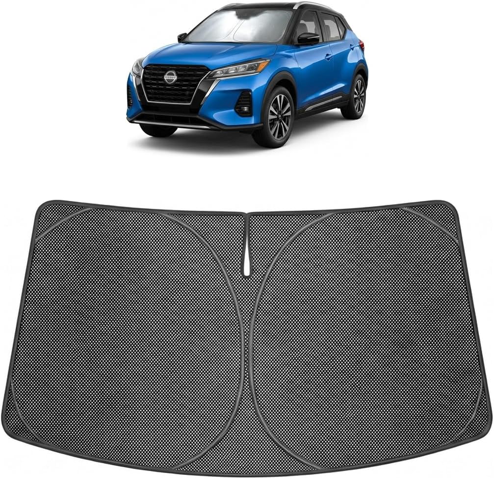 2025-2026 Nissan Kicks Ice Crystal Windshield Sunshade - Custom Fit Front Windshield Sun Shade