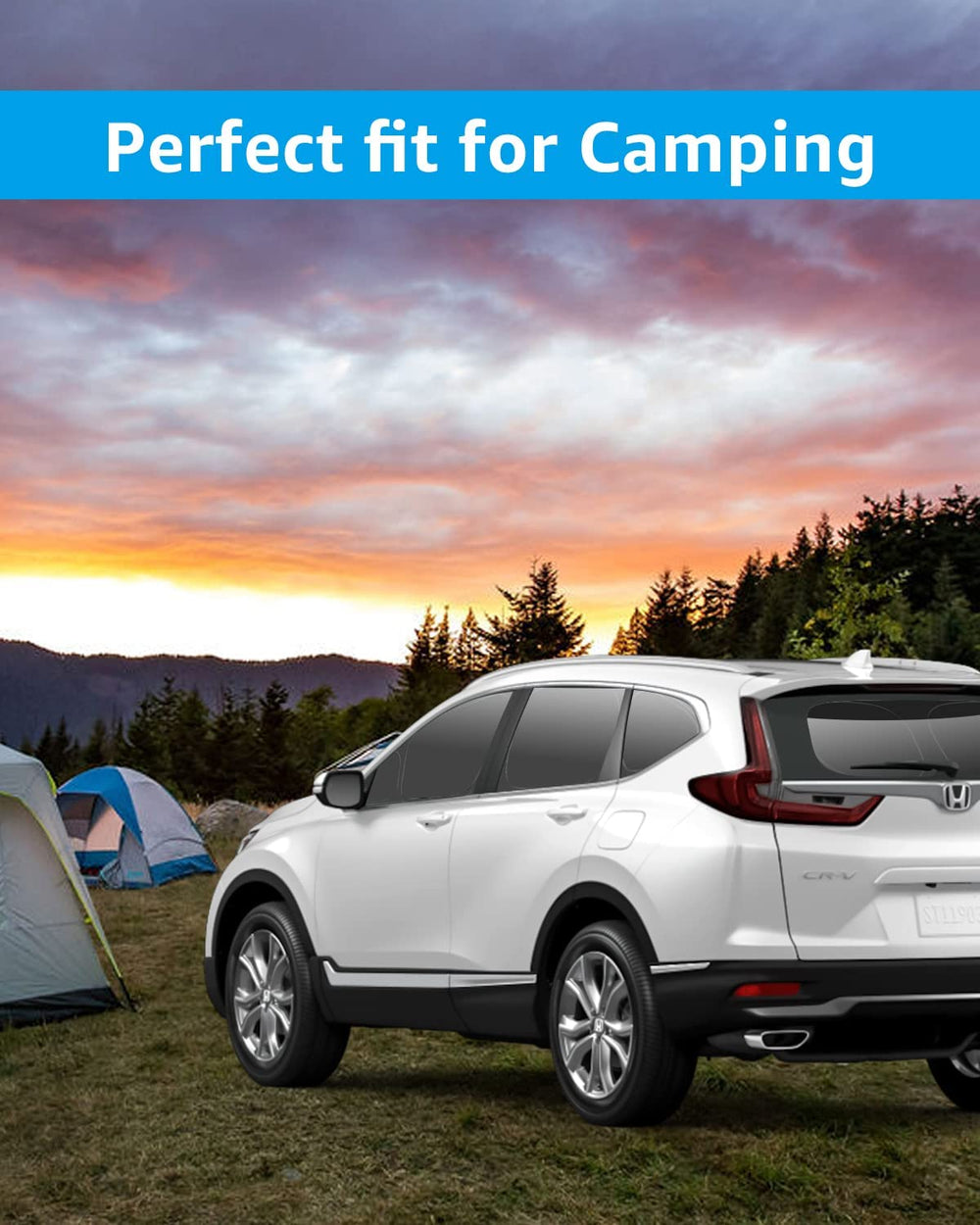 Proadsy Window Sun Shade for Honda CRV 2024 2023 2022 2021 2020 2019 2018 2017 Side Window for Baby/Camping UV Rays and Privacy Protect Upgrade Accessories Set of 7