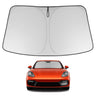 Proadsy 2026 Upgrade Windshield Sun Shade Custom Fit 2017-2025 2026 Porsche Panamera Foldable Front Sunshade Protector Sun Visor Blocks UV Rays Keep Car Cooler
