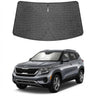 Proadsy Windshield Sun Shade Custom Fit Kia EV9 2024-2026 Ice Crystal Black Front Window Sunshade UV and Heat Blocker Foldable Visor Keeps Car Cooler for Summer Parking and Daily Use