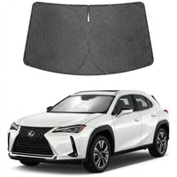 Proadsy Windshield Sun Shade Custom Fit Lexus UX 2019-2026 Ice Crystal Black Front Window Sunshade UV and Heat Blocker Foldable Visor Keeps Car Cooler for Summer Parking and Daily Use