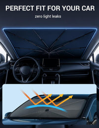 2023-2026 Kia Sportage umbrella windshield sunshade perfect fit with zero light leaks