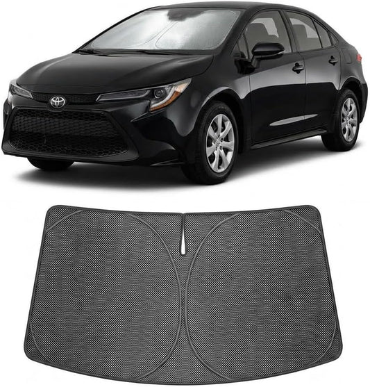 2019-2026 Toyota Corolla Ice Crystal Windshield Sunshade - Custom Fit Front Windshield Sun Shade
