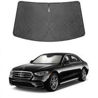 Proadsy Windshield Sun Shade Custom Fit Mercedes-Benz GLS-Class SUV 2020-2026 Ice Crystal Black Front Window Sunshade UV and Heat Blocker Keeps Car Cooler for Summer Parking and Daily Use