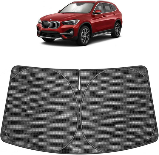 2023-2026 BMW X1 Ice Crystal Windshield Sunshade - Custom Fit Front Windshield Sun Shade