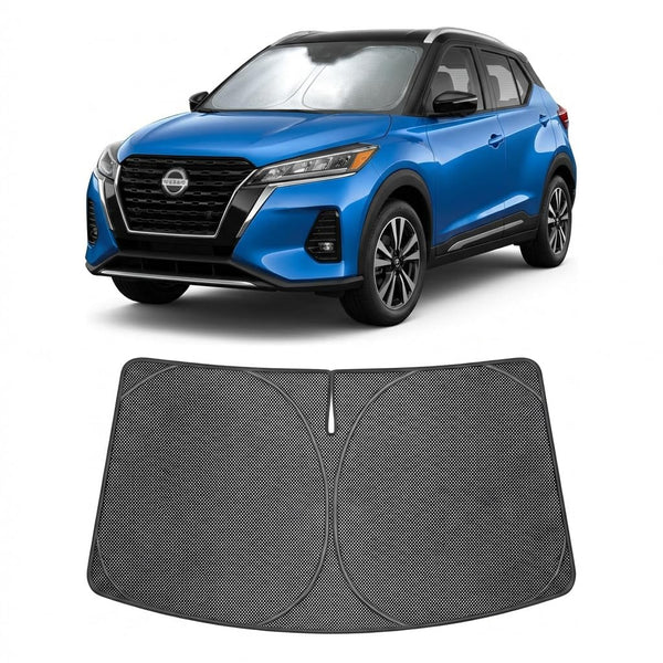 Proadsy Windshield Sun Shade Custom Fit K4 2025-2026 Ice Crystal Black Front Window Sunshade UV and Heat Blocker Foldable Visor Keeps Car Cooler for Summer Parking and Daily Use