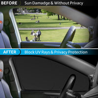 Proadsy 2025 Upgrade Window Shades for Rav4 2019-2024 2025 Side Windows Rear Windshield Triangular Window Sunshade for Baby/Camping Sun UV Rays and Privacy Protection Set of 7
