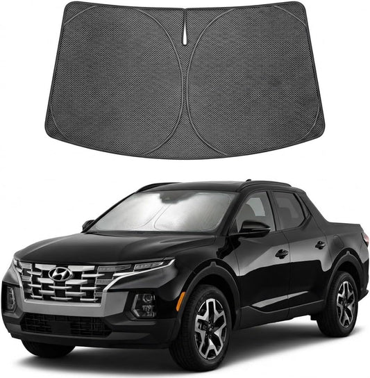 2022-2026 Hyundai Santa Cruz Ice Crystal Windshield Sunshade - Custom Fit Front Windshield Sun Shade