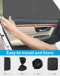 2017-2024 Honda CR-V custom-fit side window shades - rear passenger shade