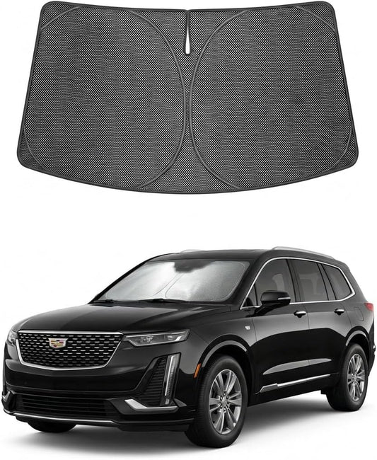 2020-2026 Cadillac XT6 Ice Crystal Windshield Sunshade - Custom Fit Front Windshield Sun Shade