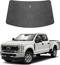 2017-2026 Ford F-250 Ice Crystal Windshield Sunshade - Custom Fit Front Windshield Sun Shade