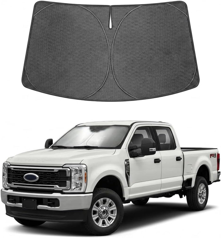 2017-2026 Ford F-250 Ice Crystal Windshield Sunshade