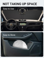 Proadsy 2026 Upgrade Front Windshield Sun Shade Foldable Sunshade Protector Custom Fit 2019-2025 Lexus ES Sedan Accessories