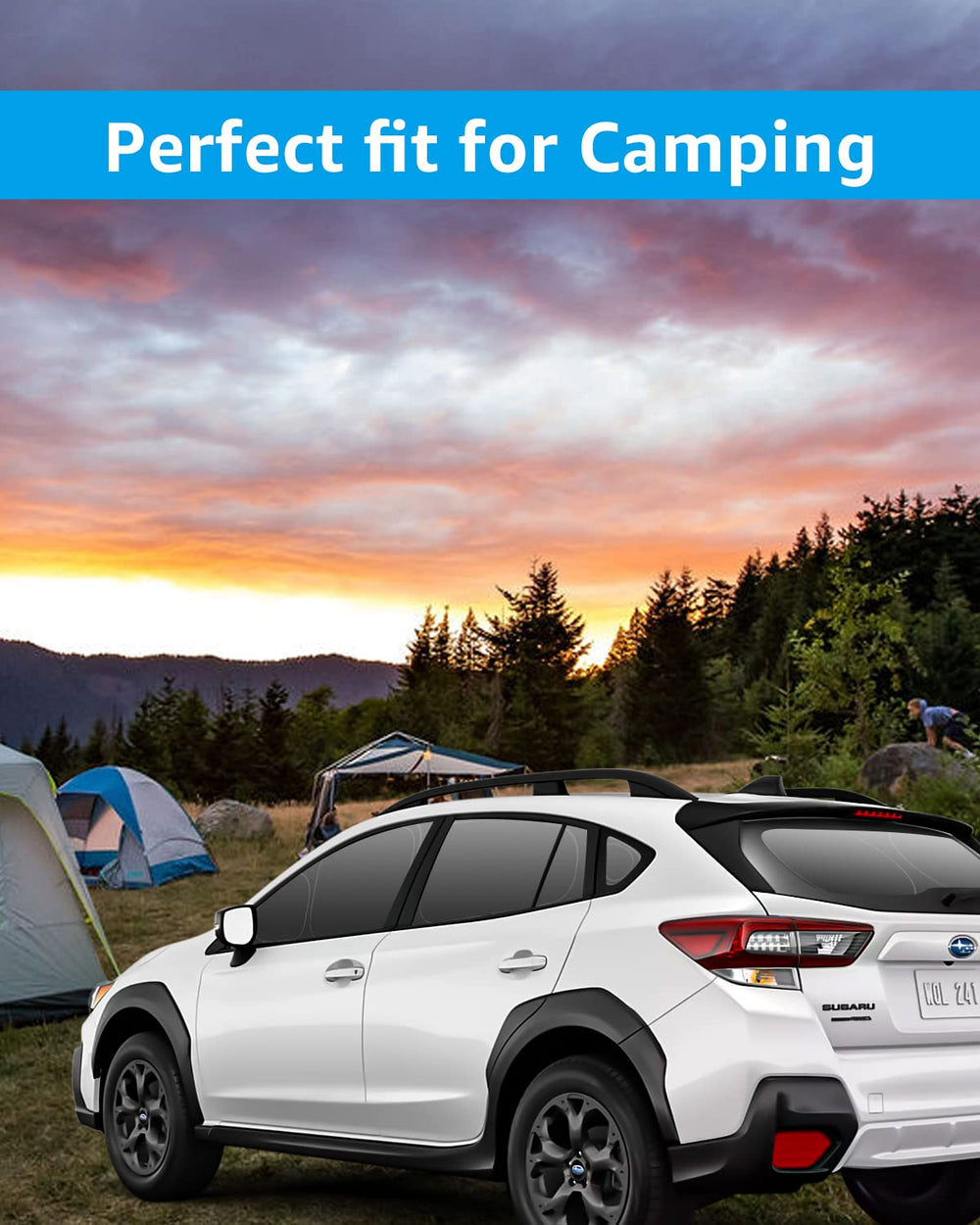 Proadsy 2025 Upgrade Window Sun Shade for Subaru CrossTrek 2023 2022 2021 2020 2019 2018 Side Window for Baby/Camping UV Rays and Privacy Protect Accessories Set of 7