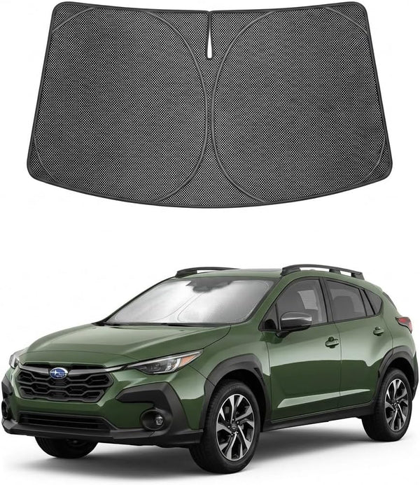 2024-2026 Subaru Crosstrek Ice Crystal Windshield Sunshade - Custom Fit Front Windshield Sun Shade