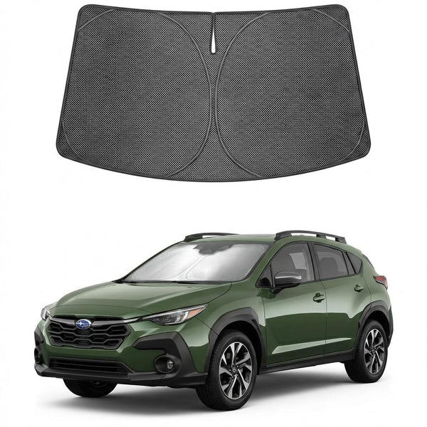 Proadsy Windshield Sun Shade Custom Fit Lexus RX 2023-2026 Ice Crystal Black Front Window Sunshade UV and Heat Blocker Foldable Visor Keeps Car Cooler for Summer Parking and Daily Use