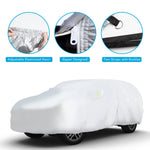 Car Cover Compatible with Toyota 4Runner 2010-2021 2022 6 Layers All Weather Waterproof Sun Rain UV Dust Protection Outdoor Full Exterior Covers with Zipper