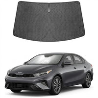 Proadsy Windshield Sun Shade Custom Fit 4Runner 2025-2026 Ice Crystal Black Front Window Sunshade UV and Heat Blocker Foldable Visor Keeps Car Cooler for Summer Parking and Daily Use