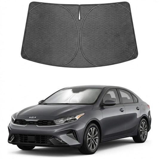 Proadsy Windshield Sun Shade Custom Fit 4Runner 2025-2026 Ice Crystal Black Front Window Sunshade UV and Heat Blocker Foldable Visor Keeps Car Cooler for Summer Parking and Daily Use