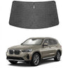 Proadsy Windshield Sun Shade Custom Fit Kicks 2025-2026 Ice Crystal Black Front Window Sunshade UV and Heat Blocker Foldable Visor Keeps Car Cooler for Summer Parking and Daily Use