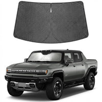 Proadsy Windshield Sun Shade Custom Fit Genesis G80 2021-2026 Ice Crystal Black Front Window Sunshade UV and Heat Blocker Foldable Visor Keeps Car Cooler for Summer Parking and Daily Use