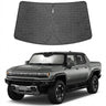 Proadsy Windshield Sun Shade Custom Fit Genesis G80 2021-2026 Ice Crystal Black Front Window Sunshade UV and Heat Blocker Foldable Visor Keeps Car Cooler for Summer Parking and Daily Use