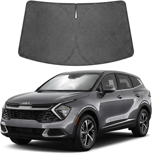 2023-2026 Kia Sportage NQ5 Ice Crystal Windshield Sunshade - Custom Fit Front Windshield Sun Shade