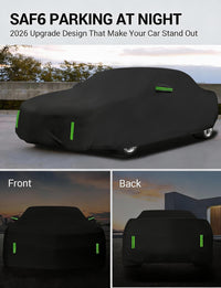 Proadsy Car Cover Custom Fit for Kia EV6 2022-2025 2026, Waterproof All Weather for Automobiles, Full Exterior Cover Rain Snow Sun Protector Indoor Outdoor Car Cover