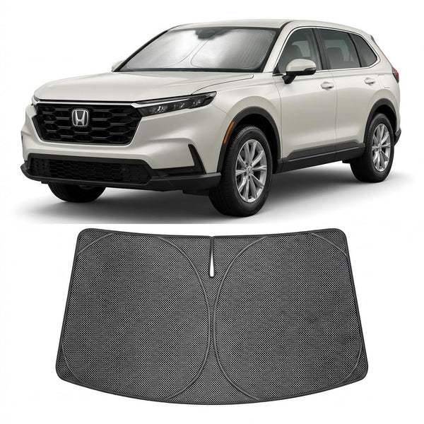 Proadsy Windshield Sun Shade Custom Fit Genesis GV70 2022-2026 Ice Crystal Black Front Window Sunshade UV and Heat Blocker Foldable Visor Keeps Car Cooler for Summer Parking and Daily Use