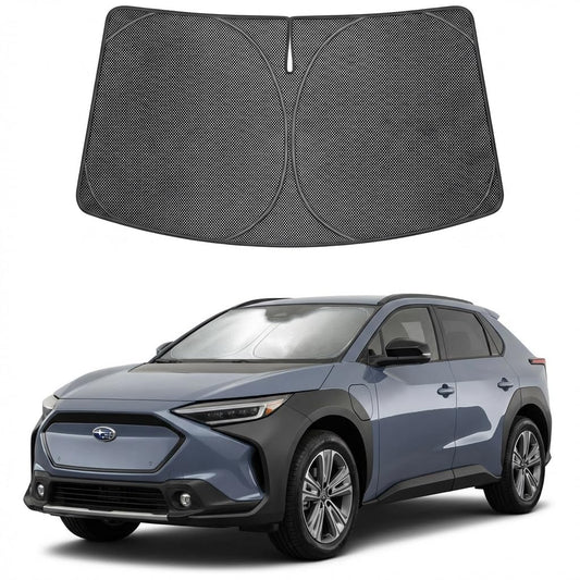 Proadsy Windshield Sun Shade Custom Fit Kia Seltos 2021-2026 Ice Crystal Black Front Window Sunshade UV and Heat Blocker Foldable Visor Keeps Car Cooler for Summer Parking and Daily Use