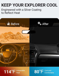 2016-2019 Ford Explorer Windshield Sunshade - product image 7