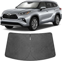 2020-2026 Toyota Highlander Ice Crystal Windshield Sunshade - Custom Fit Front Windshield Sun Shade