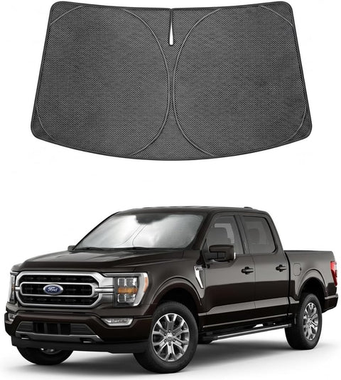 2021-2026 Ford F-150 Ice Crystal Windshield Sunshade
