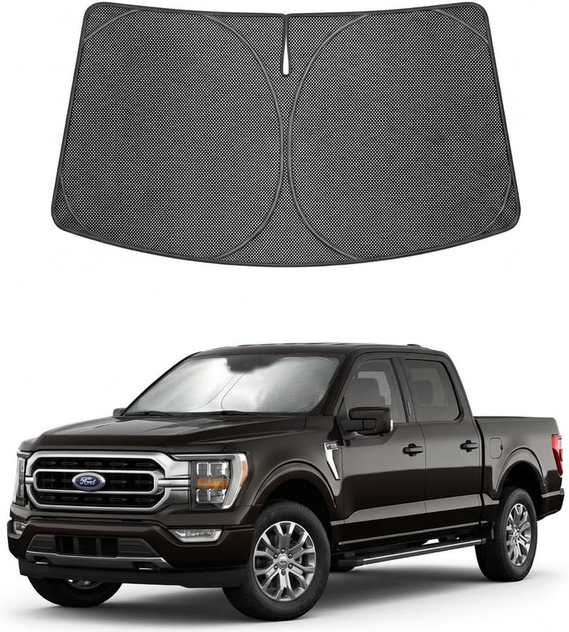 2021-2026 Ford F-150 Ice Crystal Windshield Sunshade