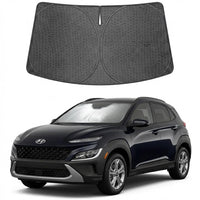 Proadsy Windshield Sun Shade Custom Fit Chevrolet Suburban 2021-2026 Ice Crystal Black Front Window Sunshade UV and Heat Blocker Foldable Visor Keeps Car Cooler for Summer Parking and Daily Use