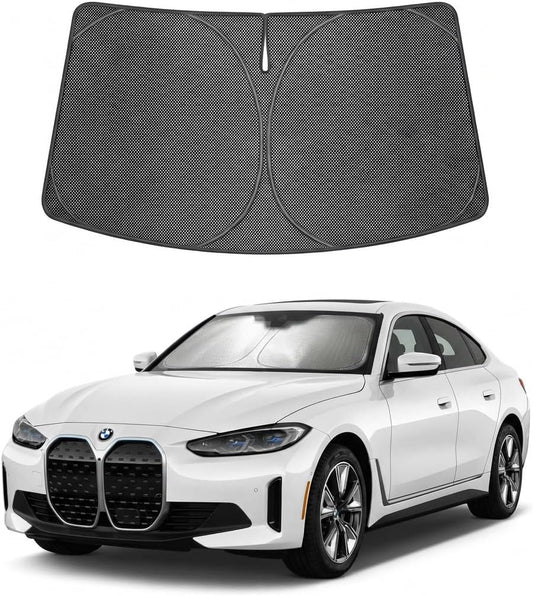 2022-2026 BMW i4 Ice Crystal Windshield Sunshade - Custom Fit Front Windshield Sun Shade